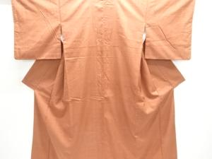 手織り節紬着物